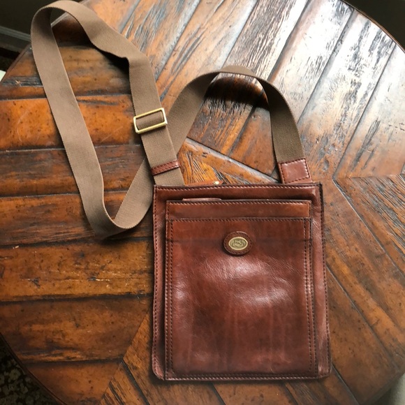 The Bridge Men’s Bag small flat leather - Picture 2 of 7